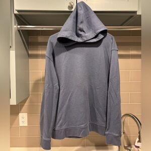 GAP Lightweight Light Blue Hoodie Sweatshirt Size L No Pockets